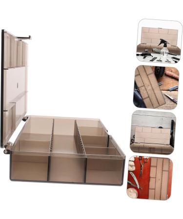 PopetPOP Hairdressing Box Scissors Organizer & Hair Tool Case Plastic Container for Clips Combs & Accessories - International Shipping - Buy Online on GoSupps.com