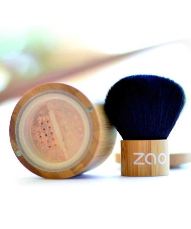 Zao Bamboo Mineral Silk Powder No. 501 Clear Beige - 13.5g | Eco-Friendly Mineral Makeup for Radiant Skin - Buy Online on GoSupps.com