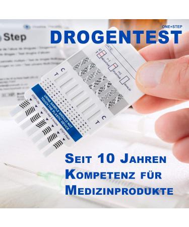 5 x One+Step Multi Drug Test - Detect 5 Drugs in One Test | Accurate & Reliable Drug Testing Solutions - Buy Online on GoSupps.com