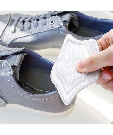 Soimiss Sneaker Heel Cushions - Self-Adhesive Shoe Inserts for Comfort | Friction Protection Pillows for Men & Women | 2 Pairs White - Buy Online on GoSupps.com