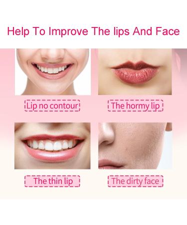 Lip Plumper Device Lips Enhancer Beauty Bigger Mouth Quickly Face Clean Massage Silicone Lip Pump With Brush(pink) - Buy Online on GoSupps.com