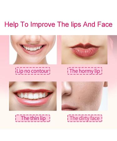 Silicone Lip Plumper Device with Brush - Achieve Full Lips with Lip Pump Tool (Pink) - Buy Online on GoSupps.com