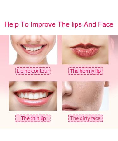 Instant Lip Plumper Tool - Selban Supplement for Fuller Lips | Large Round Enlarger | Pink Lip Enhancement Kit - Buy Online on GoSupps.com