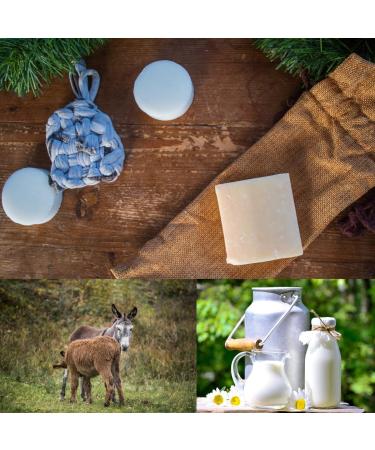 Organic Donkey Milk & Almond Face & Body Wash Soap by BUDHI BUDHA/Kind to Kids Clear for Teens/Soothes Sensitive Skin Targets Acne Fades Dark Spots Anti-Age Formula/ECOCERT Certified Donkey Milk and Almond Oil Soap - Buy Online on GoSupps.com