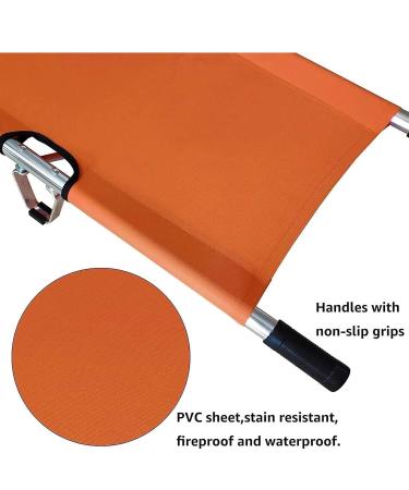 Portable Emergency Stretcher for Medical Patient Transport | Four-Fold Folding Stretcher with Handles & Carrying Bag - Buy Now! - Buy Online on GoSupps.com