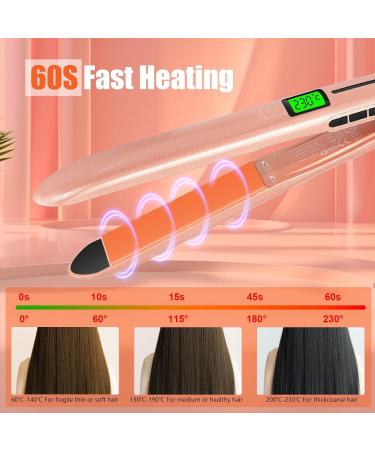 Buy Straightener Curling Iron with LED Display | Ceramic Coating & Rapid Heat-up - Best International Shipping - Buy Online on GoSupps.com
