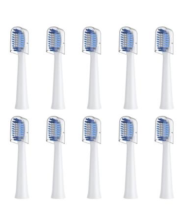 10er Meruyoo replacement brushes compatible with oral-b pulsonic insert brushes replacement brushes for daily cleaning installation method watch videos - Buy Online on GoSupps.com