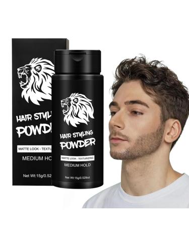 Hair styling powder 15g | texturizing hair powder | leave-in long-lasting volumizing effect lifting root texturizing suitable for women and men ideal for