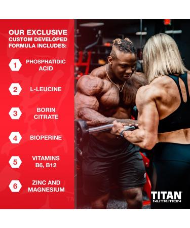 Titan Nutrition mTOR Muscle Synthesizing Matrix - 30 Servings | Build Muscle & Strength | Athletes & Bodybuilders Supplement - Buy Online on GoSupps.com