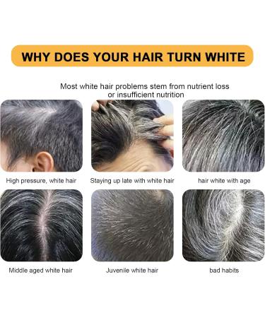 Hair Darkening Shampoo Bar Gray Hair Coverage Soap Darkening Shampoo Bar for Men and Women Moisturizing Hair Uplifting Soap Black Hair Cleansing Treatment Soap - Buy Online on GoSupps.com