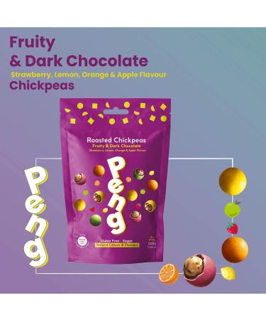 Peng Roasted Chickpeas Snack (110g) - High Protein Plant-Based Fruity Candy Snack - Buy Online on GoSupps.com