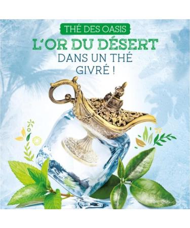 2x100g de Th vert vrac la Menthe Nanah - D licieux Chaud ou Glac | Th Des Oasis COMPTOIR FRAN AIS DU TH  - Buy Online on GoSupps.com