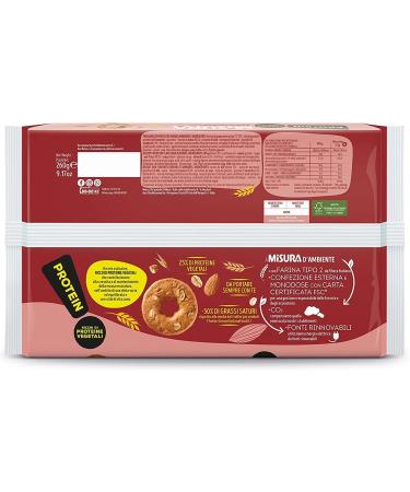  Italian Gourmet E.R. Misura Pack of 3 protein biscuits with almonds and oats rich in plant-based protein 260g pack + Italian Gourmet Polpa di Pomodoro 400g box - Buy Online on GoSupps.com