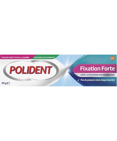 Polident Fixing Cream for All-Day Hold | Best Denture Adhesive for Partial & Complete Dentures | 40g - Buy Online on GoSupps.com