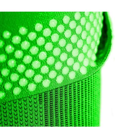 Bauerfeind Compression Skylight Bandage - Sports Compression Sleeves for Upper Leg | Unisex Thigh Support | Ideal for Ball & Endurance Sports - Green S Lang - Buy Online on GoSupps.com