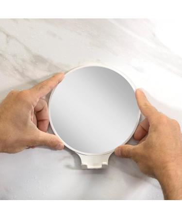 Zadro Fogless Shower Mirror 2X Magnification with Razor Holder - Bathroom Wall Mirror - Buy Online on GoSupps.com