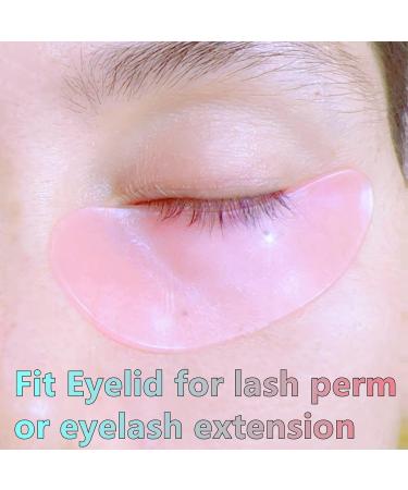 Under Eye Patches for Lash Lift & Eyelash Extensions | Durable Gel Eye Pads - Moon Shape Fit 4 Colors - Buy Online on GoSupps.com