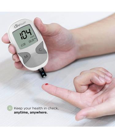 Blood Glucose Monitor Kit | Diabetes Testing with Glucometer, Test Strips, Lancing Device, Lancets | Travel Case for Diabetic Supplies - Buy Online on GoSupps.com