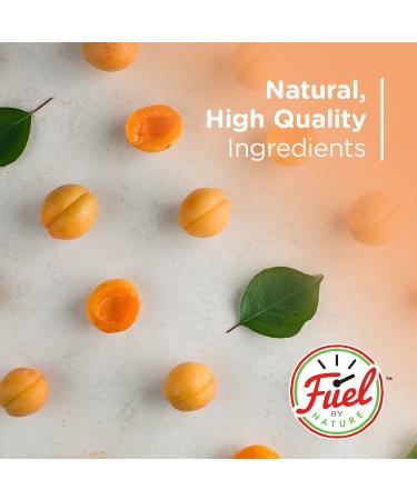Fuel by Nature 1lb Dried Apricots - Healthy Snack On The Go | Bulk Dried Fruit 1 Pound - Buy Online on GoSupps.com