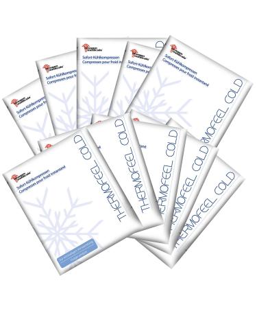 newgen medicals cooling pack: Instant cooling compresses in a value pack of 10 (cooling pad)