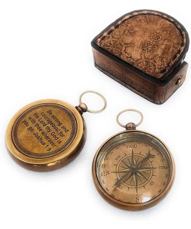 God My Lord Guide Me Compass - Religious Gifts for Men | Baptism, Graduation, First Communion & Confirmation Gift - Buy Online on GoSupps.com