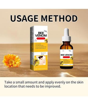 2pc Bee VenomTag Remover 30ml Bee Venom Soothing Essence Bee Venom for All Skin Types Cream - Buy Online on GoSupps.com