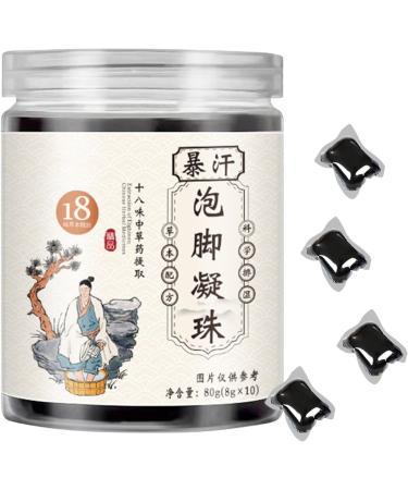 10 Medicine Foot Bath Bag Foot Soak Warming Foot Bath Bag Chinese Foot Bath Beads Wormwood Foot Bath Bags For All People Body Care Soothing Relief Foot Cleansing Soak - Buy Online on GoSupps.com