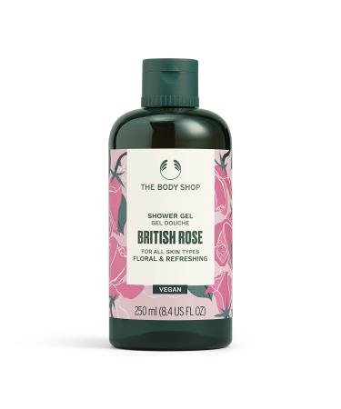 The Body Shop British Rose Petal Soft Shower Gel  8.4 fl. oz. British Rose 8.4 Fl Oz (Pack of 1)
