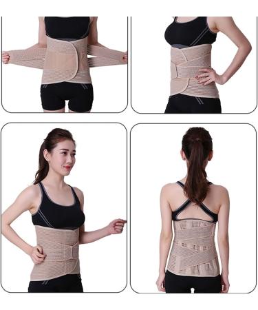 Full Back Support Brace Lumbar Belt Upper and Lower Back Pain Relief Thoracic Kyphosis Rounded Shoulders Posture Correction for Men Women (Size : X-Large) (Large) (X) - Buy Online on GoSupps.com