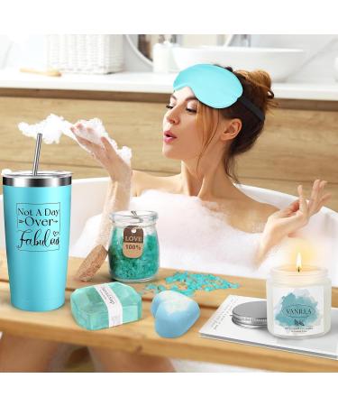 NLUS Relaxing Spa Gift Basket - Unique Birthday & Get Well Soon Gifts for Women Moms Sisters Friends | Perfect Mother's Day Presents - Buy Online on GoSupps.com