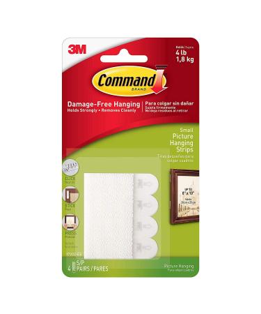 Command Strips 17202 Small Command  Adhesive Removable Interlocking Fasteners