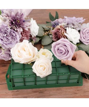 HongWay 2-Piece Floral Foam Cage Flower Holder for Fresh Flower Arrangement - Perfect for Wedding & Holiday Decor - Buy Online on GoSupps.com