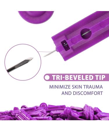 LotFancy Lancets for Diabetes Testing 30 Gauge - 300-Count Twist Top Lancets - Sterile Disposable - Pack of 1 - Buy Online on GoSupps.com