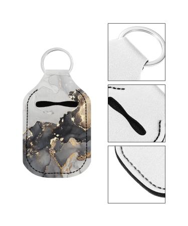 FKELYI Cute Cow Print Hand Sanitizer Holder Keychain - Empty Travel Size Bottle for Liquid Lotion Toiletry - Buy Online on GoSupps.com