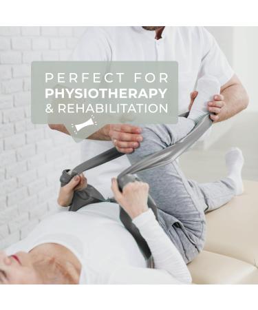 Coresteady Slate Grey 2m Resistance Band for Men & Women - Build Strength, Flexibility & Tone with Exercise Guide - Ideal for Fitness, Stretching, Pilates, Physio & Yoga - Buy Online on GoSupps.com