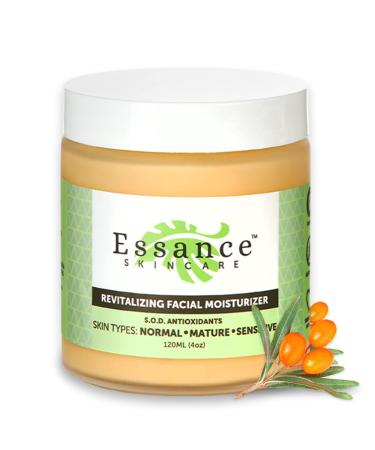 Essance Revitalizing Night Cr me with S.O.D. Antioxidants and Omegas Face Moisturizer for Women & Men Night Moisturizer for Face Night Face Cream for Sensitive Skin Normal & Mature 120mL