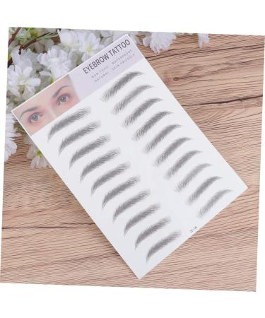 POPETPOP 4 Pcs 3d Eyebrow Stickers Make up Kit 3d Stickers Eyebrow Hair Miss Transfer Stickers Artificial - Buy Online on GoSupps.com