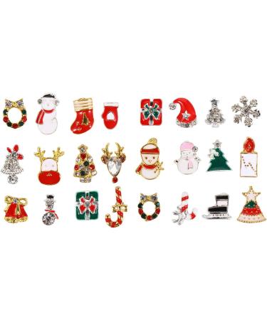 2 Boxes Christmas Alloy Manicure Diy Manicure Decals Christmas Nail Decor Nail Art Supply Christmas Nail Slices Crystal Decorations Nail Art Charms Rhinestone 3d Beading Patch - Buy Online on GoSupps.com