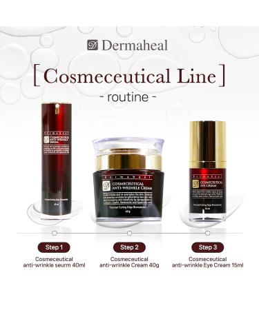 Dermaheal Anti-Wrinkle Serum Anti Aging Face Treatment with Biomimetic Peptides for Fine Lines Collagen & Radiance Concentrated Hydrating Essence for Face & Neck Repair 1.35 fl oz - Buy Online on GoSupps.com