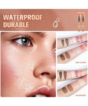 Liquid with Cushion Applicator Highlight Shimmer Natural Soft Moisturizing V9h4 Liquid for Cheek Cosmetics Cream Blush 06 Contouring 12ml - Buy Online on GoSupps.com