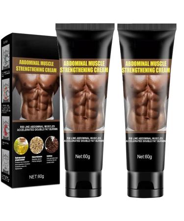 2Pack Hot Anti Cellulite & Fat Cream Body Firming Lotion Sweat Enhancer for Belly Waist Tummy Abdomen Thigh Leg Arm Sweat/Weights/Workout/Bodybuilding/Muscle Enhancer with Caffeine 2.12 Oz 2.12 Ounce (Pack of 2)