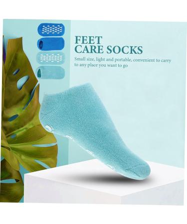 FRCOLOR 4 Pairs Gel Socks Spa Miss Nursing Cover Cotton Yarn - Buy Online on GoSupps.com