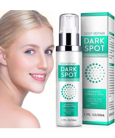 Dark Spot Correcting Glow Serum Korean Dark Spot Correction Serum Skincare Glow Intense Eclaircissant Anti-Stain Cream With Retinol And Hyaluronic Acid Lightening Cream (1) - Buy Online on GoSupps.com