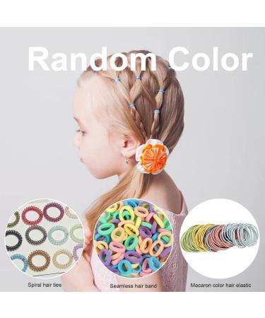 10Pcs Hair Loop Tool Set with Topsy Tail Hair Tools, Ponytail Cutter, Rat Tail Comb, 200 Summer Colors Rubber Bands and Baby Hair Ties - Hair Styling Kit for Women - Buy Online on GoSupps.com