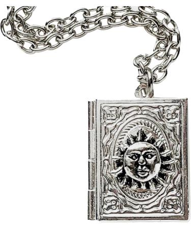 OralGos Exquisite Handmade Vintage Book Locket Pendant Necklace | Unique Collectors Jewelry for Fashion Enthusiasts - Buy Online on GoSupps.com