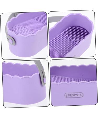 minkissy Box Makeup Brush Storage Box Brush Cleaning Container Cleaner Container Makeup Tools Cleaner Cosmetics Brush Cleaner Makeup Supplies Sponge Miss Beauty Egg Shelf - Buy Online on GoSupps.com