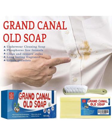 Homezo Grand Canal Soap Grand Canal Old Soap Underwear Cleaning Soap Bars Grand Canal and Remove Stain Clothes Natural Stain Remover Bar Soap The Magic Soap Bar Stain Remover (3pcs) - Buy Online on GoSupps.com