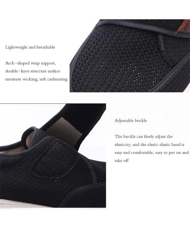 Men's Diabetic Wide Width Walking Shoes - Adjustable for Swollen Feet - Earth Yellow - Buy Online on GoSupps.com