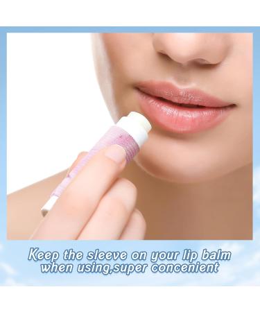 Sureio 10 Pack Lip Balm Holder Keychain - Compact Clip-On Lipstick & Lip Gloss Holder in Marble Style | Ideal for Travel & Storage - Buy Online on GoSupps.com