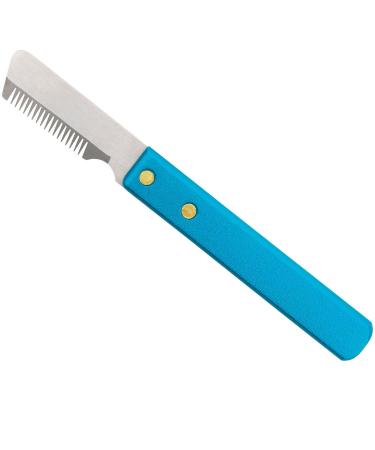 Master Grooming Tools 6-3/4-Inch Stainless Steel Pet Stripper Knive, Fine Medium